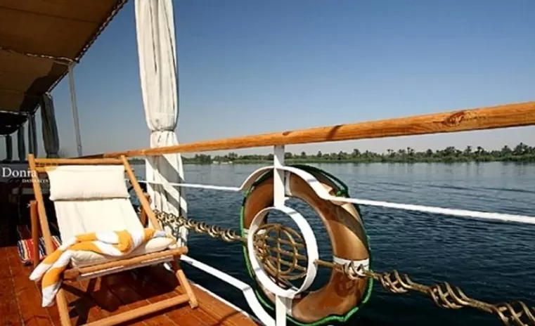 Princess Donia Dahabya Nile Cruise sundeck