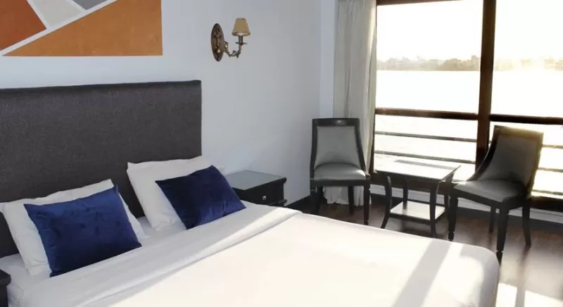Elegant Cabin on the Nile Dolphin Nile Cruise